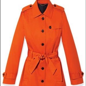 Banana Republic Orange Trench Coat